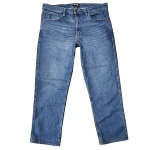 Kirkland Jeans Mens 38x30 Straight Leg Relaxed Fit Everyday Denim Workwear Labor